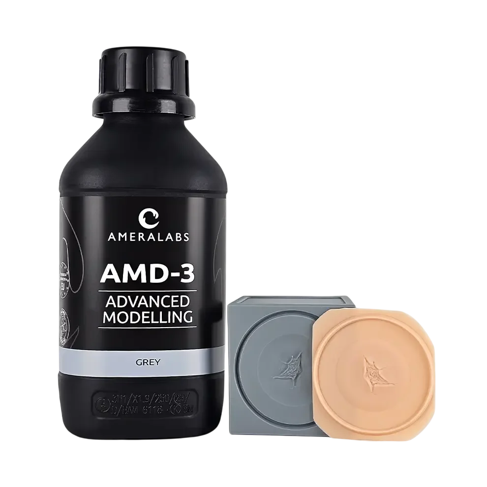 Ameralabs AMD-3 derva ir liejimo formos pavyzdžiai